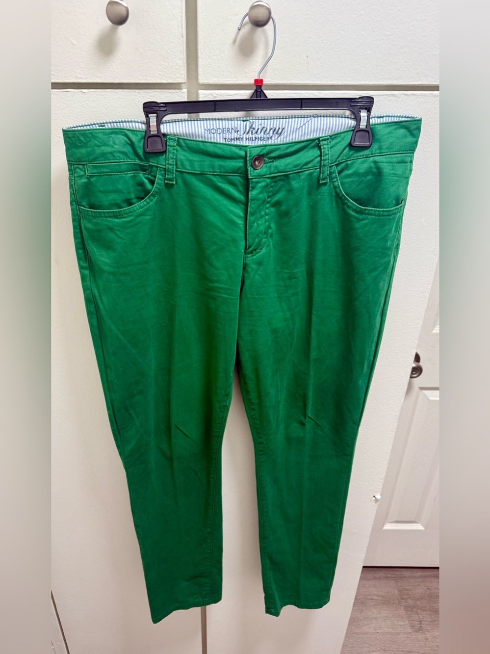 Tommy Hilfiger Green Modern Skinny Jeans 14